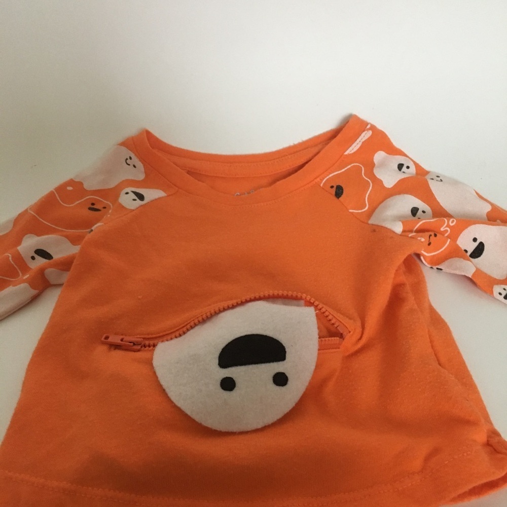 FINAL MARKDOWN Adorable cat and jack Halloween shirt 12 months